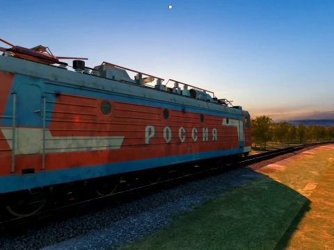 Train 3Dモデル