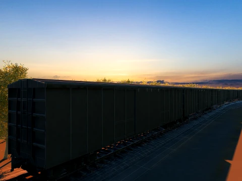 Train 3D Model