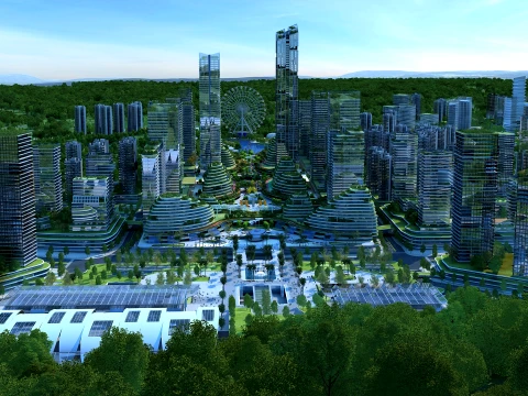 Green City 3Dモデル