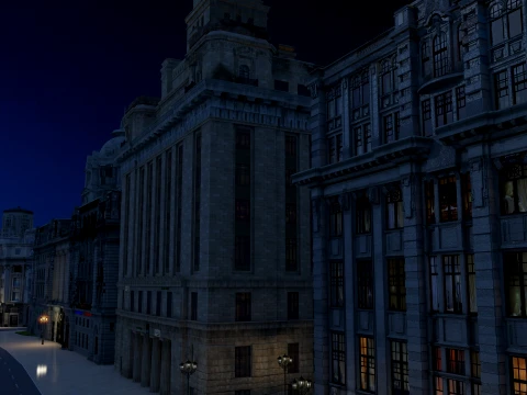 Urban architecture 3Dモデル