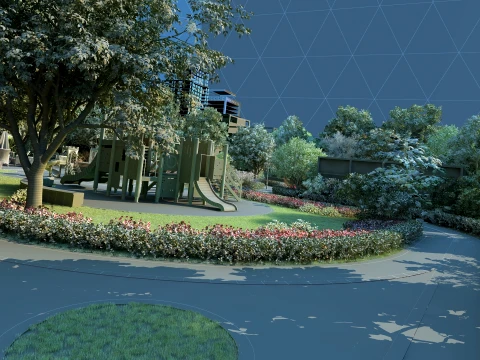 Park 3D Model