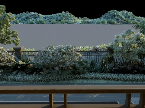 Balcony 3D Model