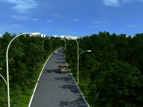 Highway 3D Model