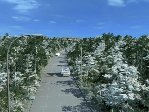 Highway 3D Model