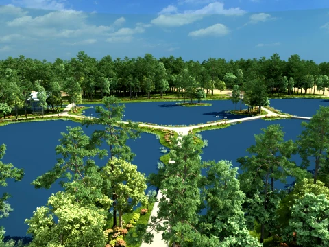 Park Modèle 3D