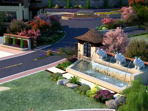 Villa Modèle 3D