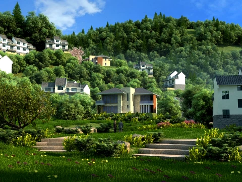 Villa Modèle 3D