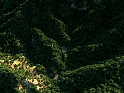 Mountain 3D Model