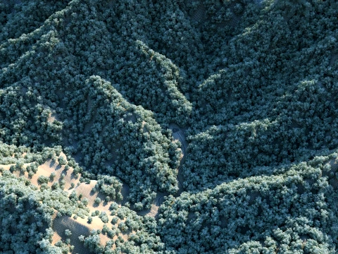Mountain 3D Model
