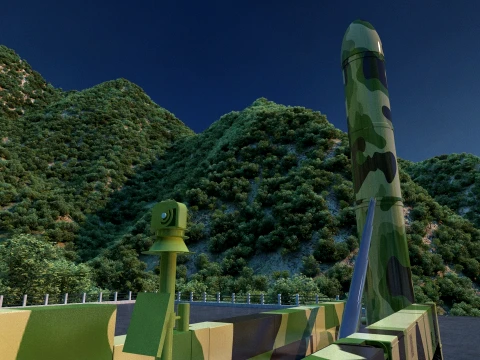 Missile 3D Model