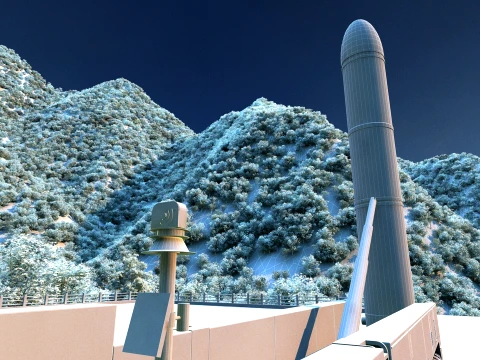 Missile 3D Model