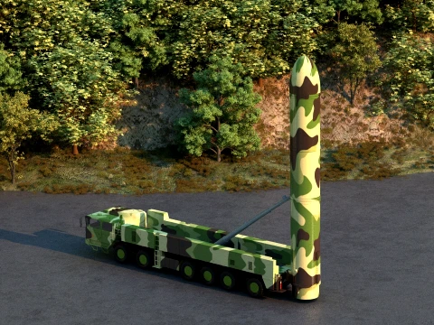 Missile Modello 3D