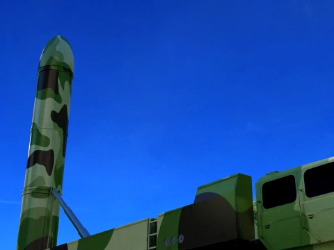 Missile Modello 3D