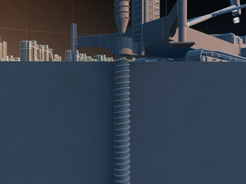 Build buildings 3D Model