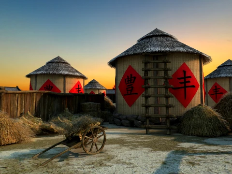 Granary Modèle 3D