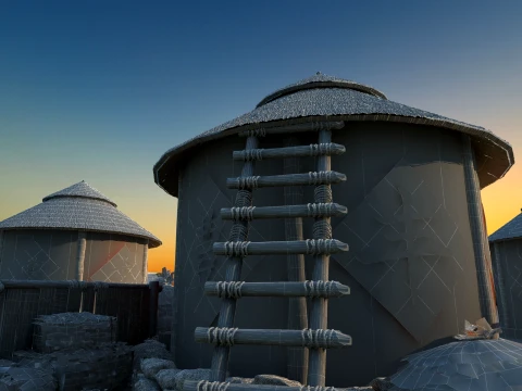Granary 3D Model