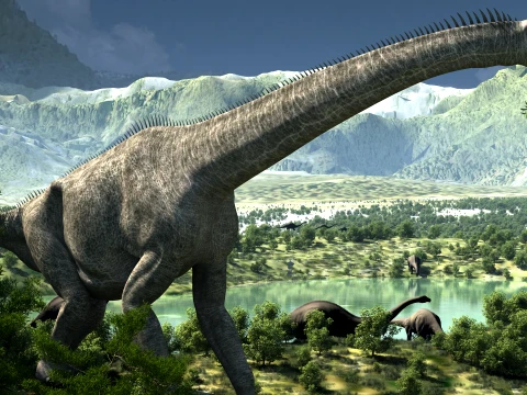 Dinosaurs 3D Model