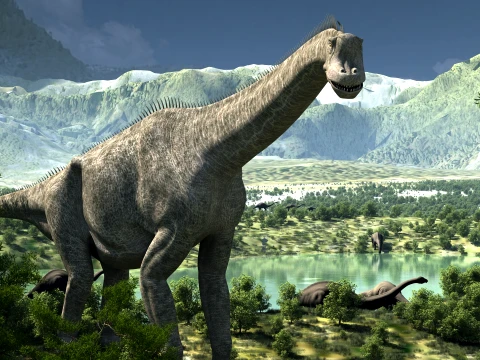 Dinosaurs 3D Model