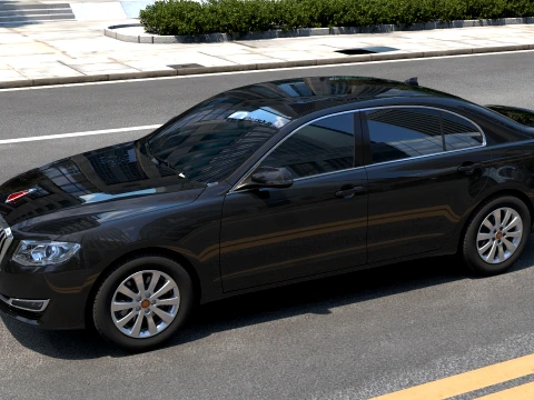 HongQiH7 3D Model