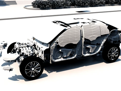 HongQiH7 3D Model