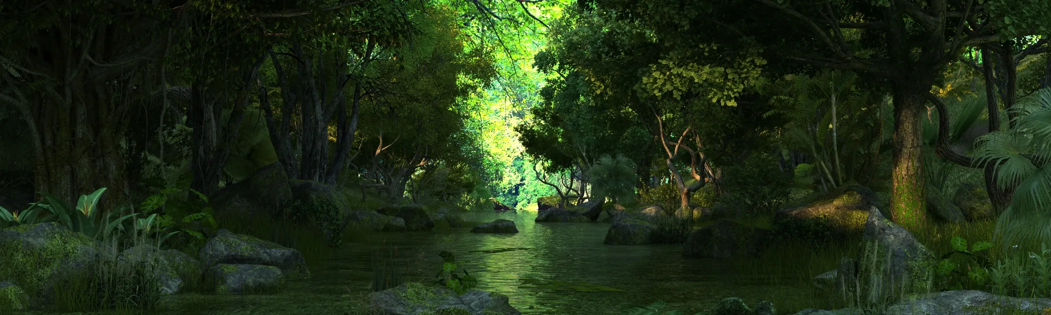 Forest 3D Model .c4d .max .obj .3ds .fbx .stl .blend