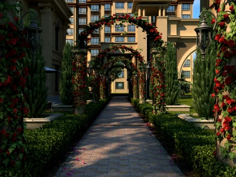 Urban architecture 3D Model