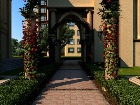 Urban architecture 3D Model