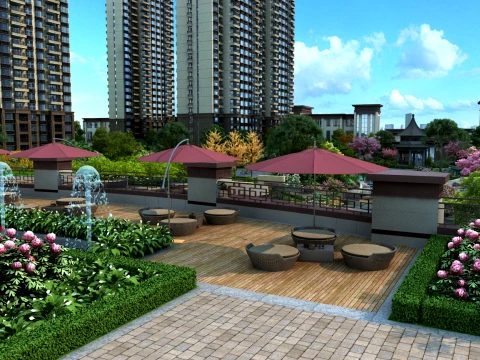 Urban architecture 3D Model