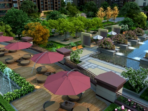 Urban architecture 3D Model