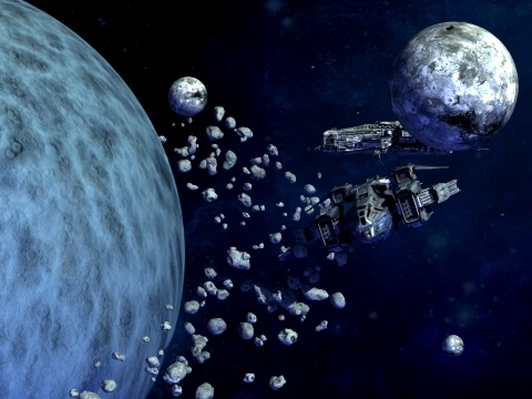 Spaceship 3D Model