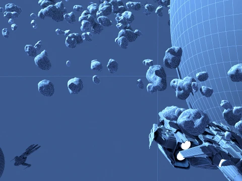 Spaceship 3D Model