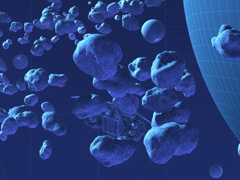Spaceship 3D Model