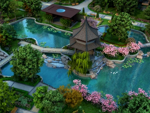 Park 3D Model