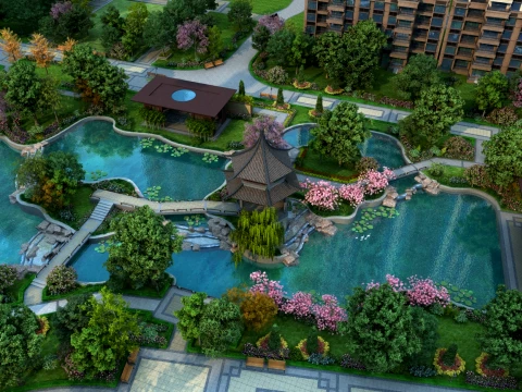Park 3D Model