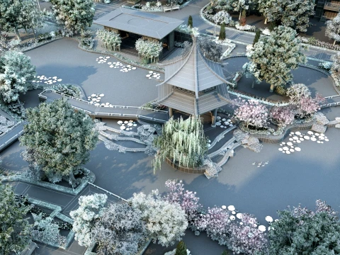 Park 3D Model
