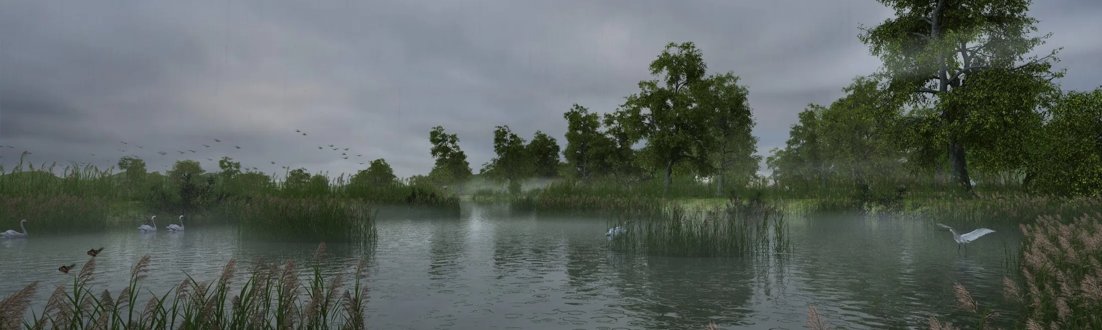 Wetland 3D Model .c4d .max .obj .3ds .fbx .stl .blend