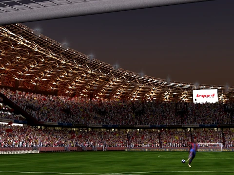 Football match 3D Model