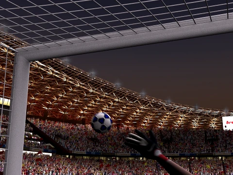 Football match 3D Model