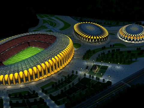 Stadium 3D Model