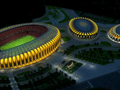 Stadium 3D Model