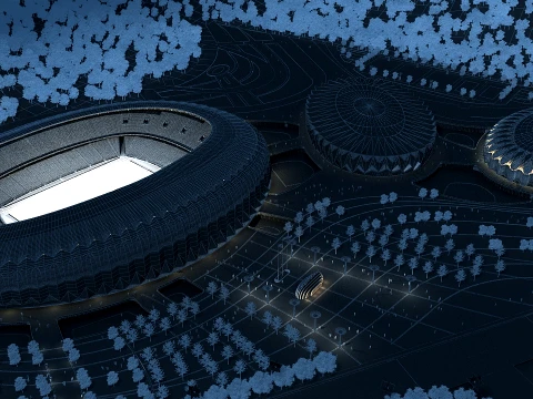 Stadium 3D Model