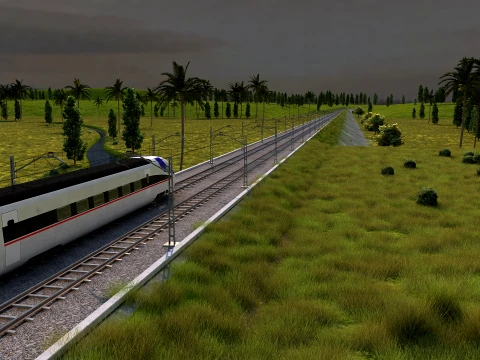Train 3D Model