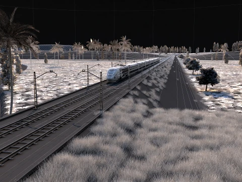Train 3D Model