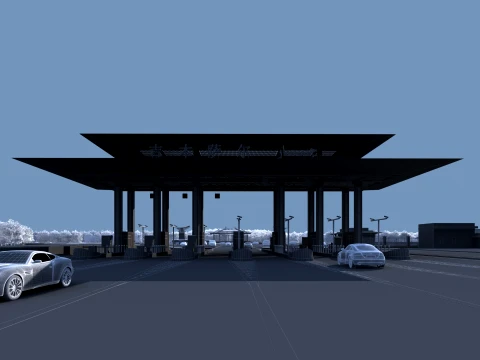 Highway 3D Model