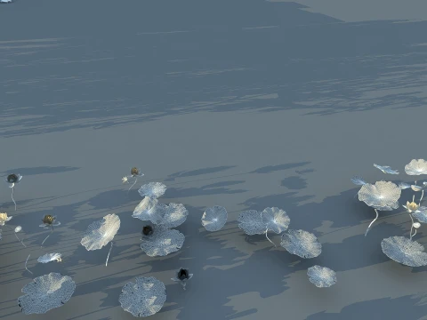 Pond 3D Model