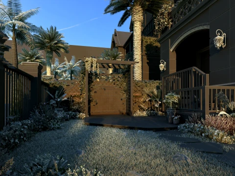 Villa 3D Model