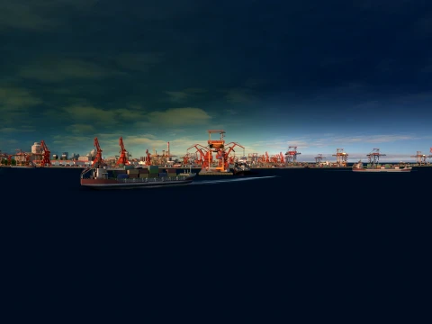 Port 3D Model