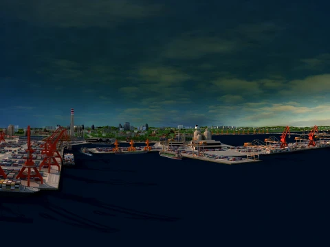 Port 3D Model