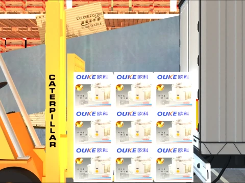 Warehouse 3D Model