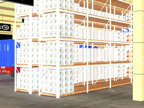Warehouse 3D Model